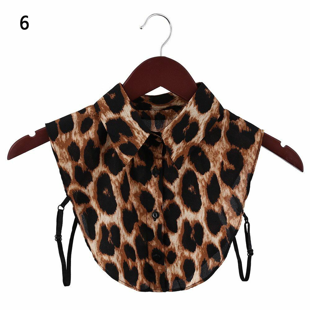 Shirt Collar Women Cotton Lace Fake Blouse Vintage Lapel Clothes Accessories Top