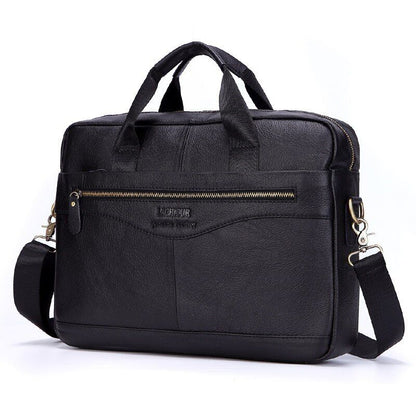 Men Genuine Leather Handbags Leather Travel Bags Men's Crossbody Shoulder Bag