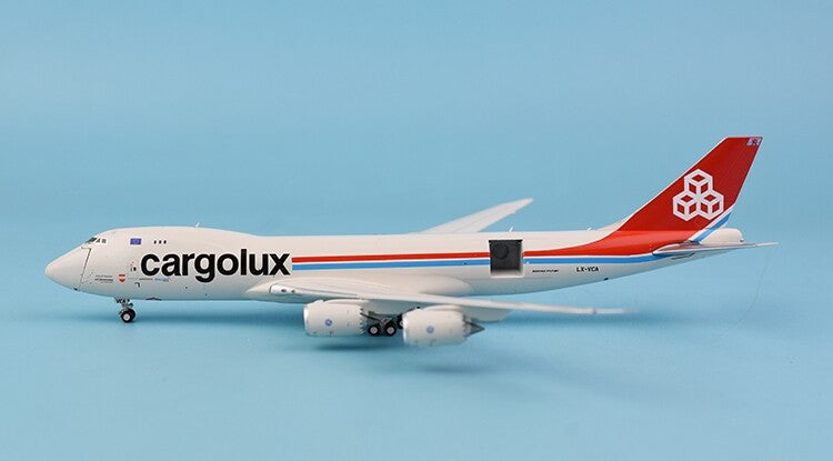 GeminiJets Luxemburg freight for Boeing 747-8F LX-VCA 1/400 diecast plane model