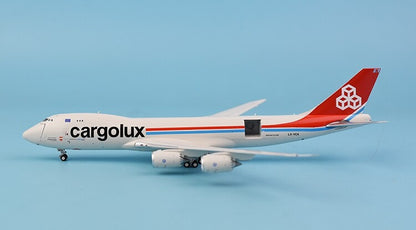 GeminiJets Luxemburg freight for Boeing 747-8F LX-VCA 1/400 diecast plane model