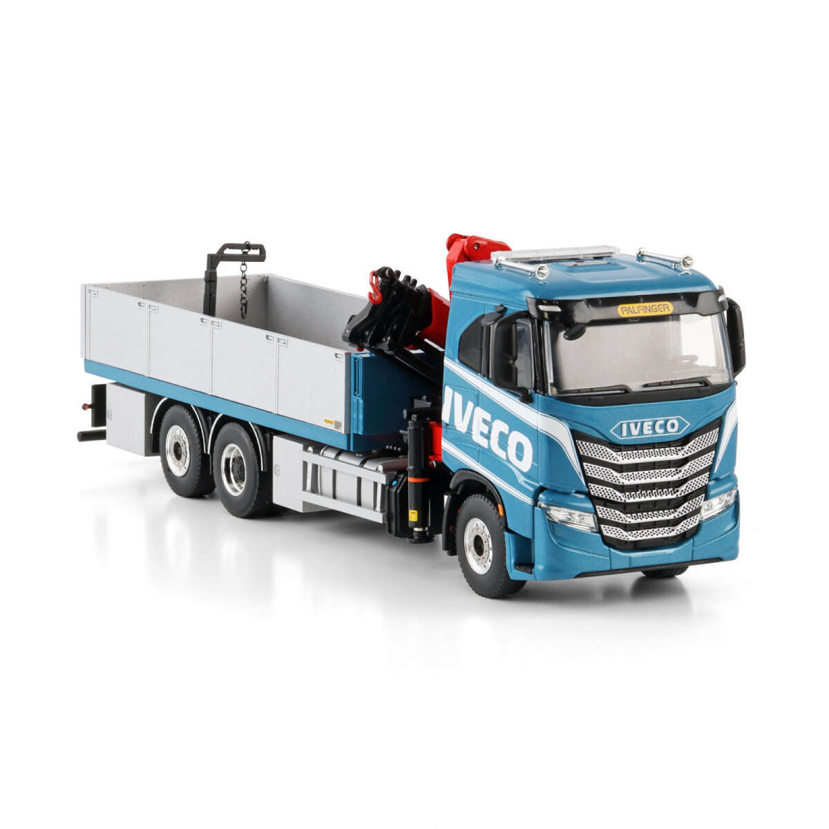 1:50 WSI IVECO S-Way PK 24.001 SLD5 Truck-mounted Crane Truck Diecast Model