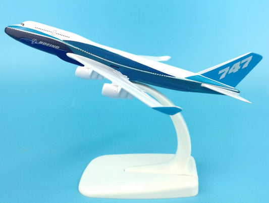 16cm BOEING 747-400 Passenger Airplane Aeroplane Diecast Plane Aircraft Model