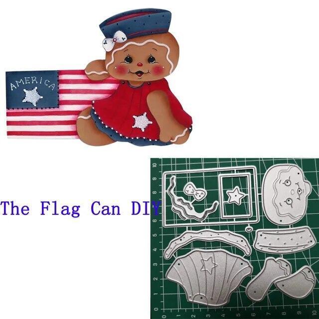 Cutting Dies Gingerbread Layering Dies Craft Scrapbooking Card Making