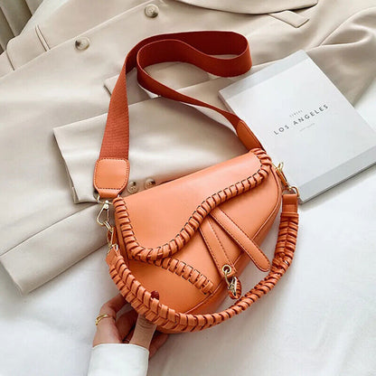 Women Saddle Bags Shoulder Bags PU Crossbody Bags Tote Bags Women