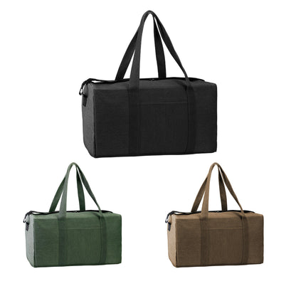 60 L Large Canvas Duffle Bag Travel Luggage Sports Gym Tote Waterproof Men Women