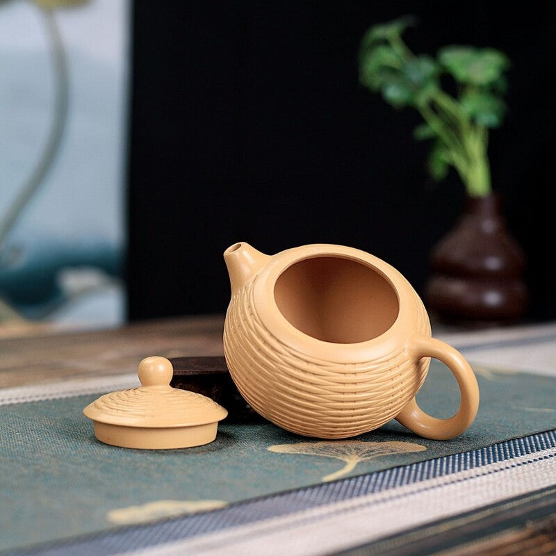 Tea Pot Real Yixing Zisha Duan Clay Kungfu Tea Pot Marked Chinese Original Ore