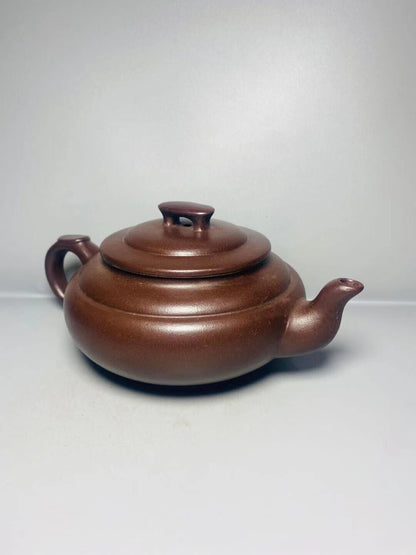 Chinese Yixing Zisha Clay Handmade Exquisite Teapot(上新桥 底款：顾景舟)