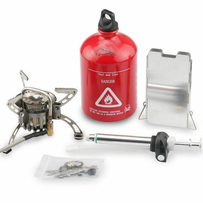 Stove Box Oil Gas Mixing Pump Non-preheating Pump Outdoor Plastic Box Camping