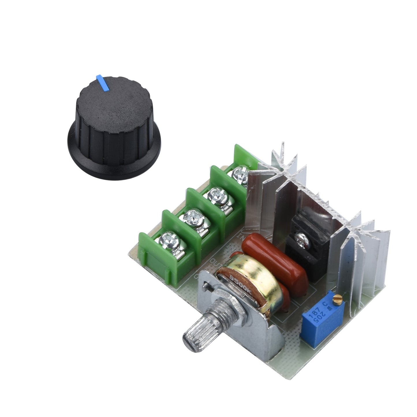Adjustable Voltage 2000W Thyristor Dimming Speed Regulating Electronic Regulator