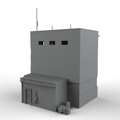 SST700011 1/700 Scene Model Second Floor Commercial Pub Middle East War Series