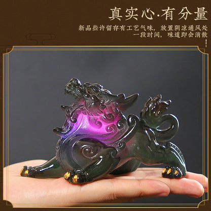 Color Changing Tea Pet Zen Tea Ceremony Set Pixiu Tea Play Tea Tray Decoration