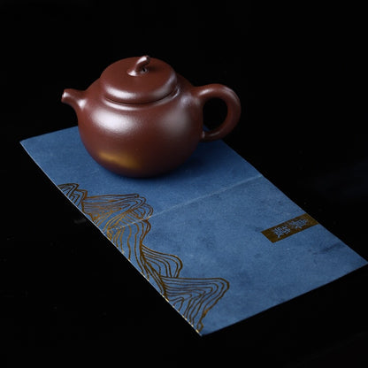 6.8oz Chinese Kungfu Tea Pot With Certificate Paper Marked Real Yixing Zisha Pot