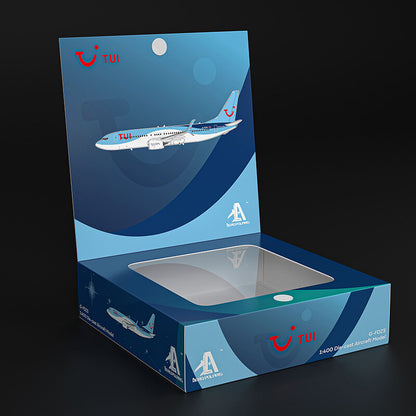 1:400 Aero Polaris TUI Boeing 737-800 Passenger Airplane Diecast Aircraft Model