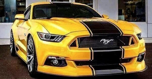 Ford Mustang Bonnet Stripe Graphics Any Year Any Model Decals Stickers Rally