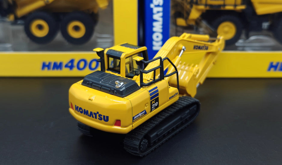 1:87 PC210LCi-10 Excavator Contruction Machine Equipment Diecast Metal Model