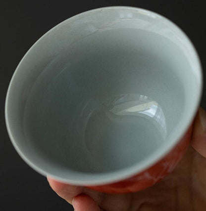 150ml Hand Painted Bamboo Gaiwan Ceramic Kung Fu Tea Set Tea Cup Bowl Tureen