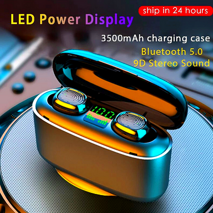 Bluetooth Earbuds for All Phones Tablets Computers Wireless Earphone Waterproof