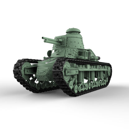 SSMODEL SS32903 1/32 Military Model Kit Japan Renault Otsu 37mm Sogekihou Light