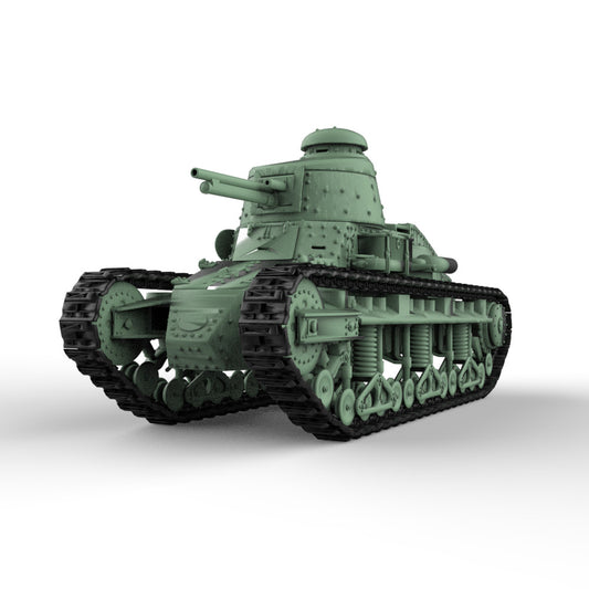 SSMODEL SS32903 1/32 Military Model Kit Japan Renault Otsu 37mm Sogekihou Light