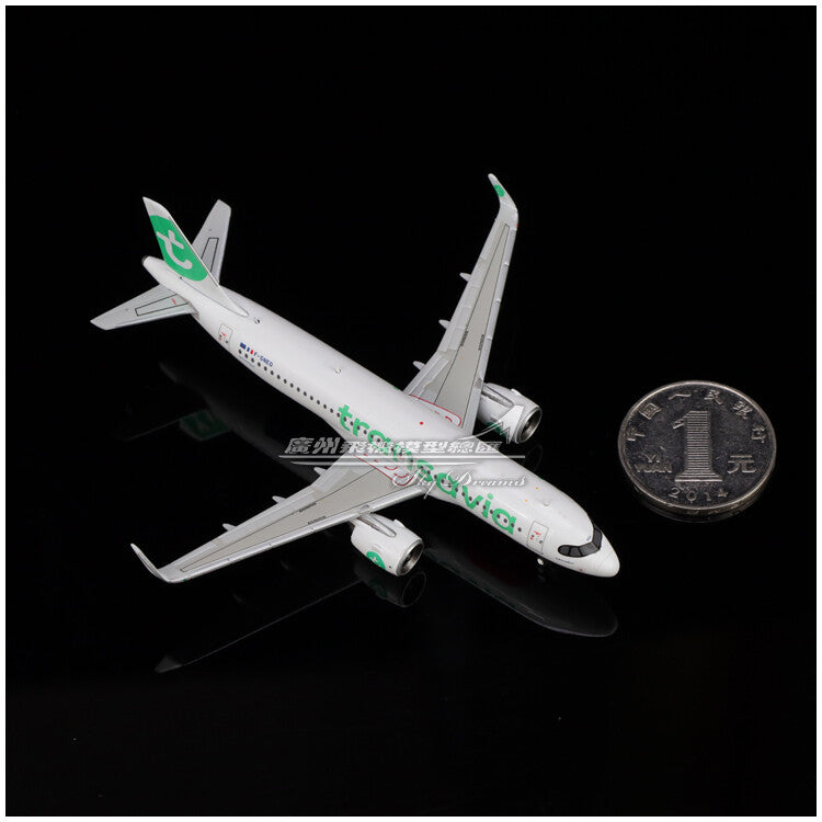 1:400 GeminiJets Transavia AIRBUS BOEING A320neo Airplane Diecast Aircraft Model