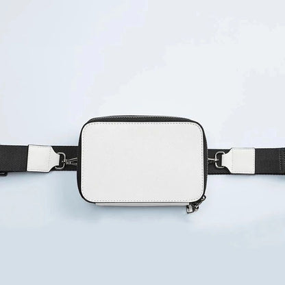 Casual Bag Shoulder Crossbody Fashion Leather Wide Shoulder Strap Messenger Bags