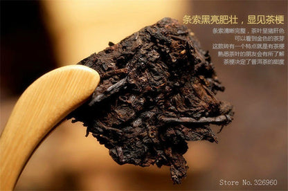100g Pu Erh Tea Brick Chinese Ripe Black Tea Ancient Tree Puer Tea Healthy Drink