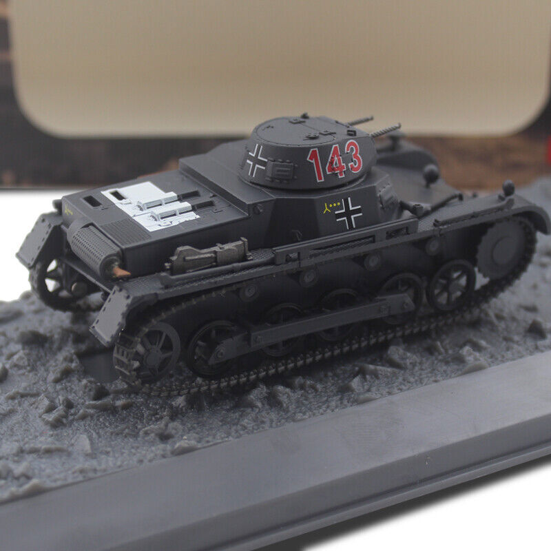 1/43 German Army Pz.kpfw.i Ausf.B Sd.kfz.101 Tank Alloy Finished Model