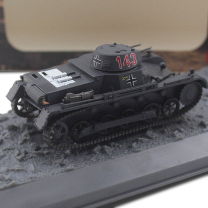 1/43 German Army Pz.kpfw.i Ausf.B Sd.kfz.101 Tank Alloy Finished Model