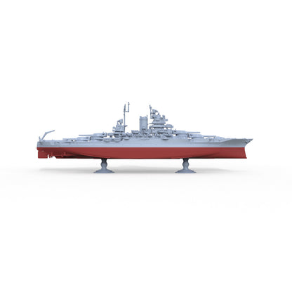 SSC2000704S 1/2000 Military Model Kit USN New Mexico (BB-41) 1945 Full Hull