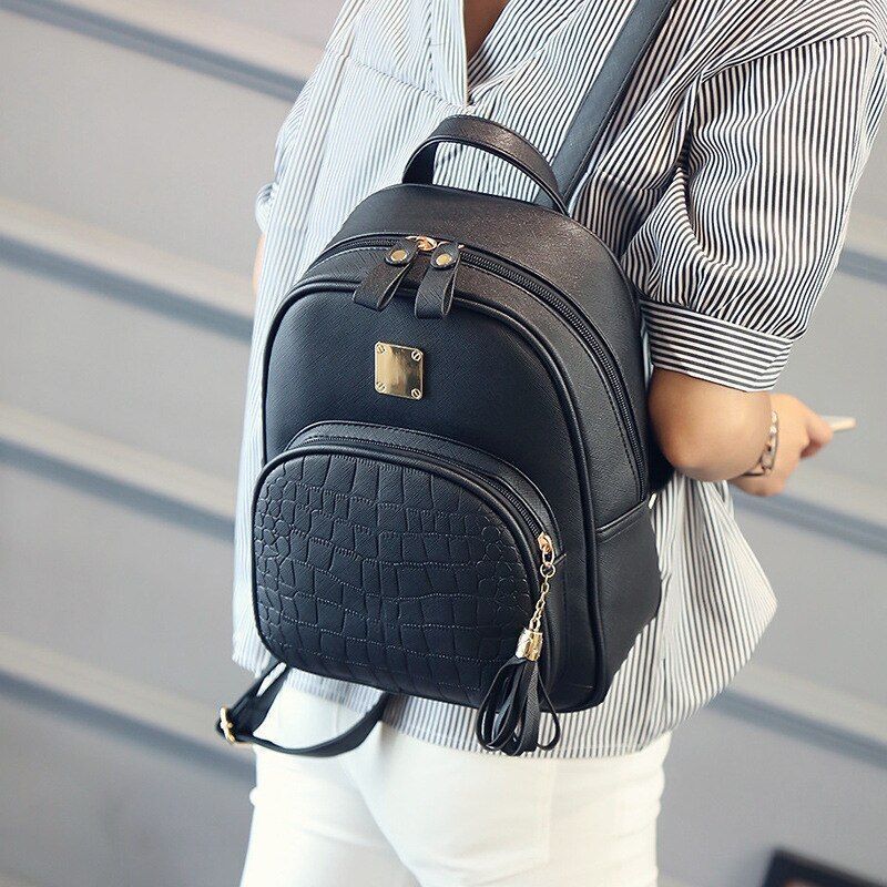 Backpack Fashion Summer Versatile College Casual Bags Traveling Purses Polyester