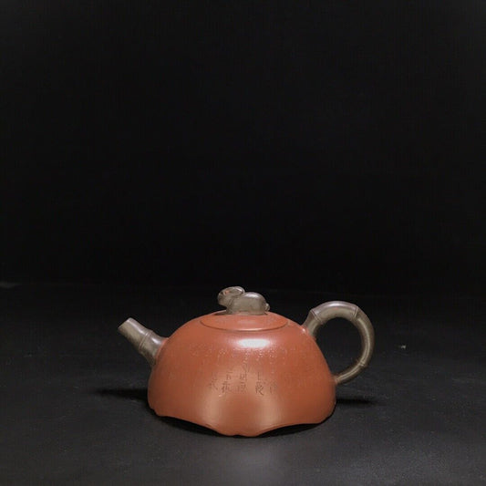 vintage chinese yixing purple clay teapot zisha ceremony teaware collection rare