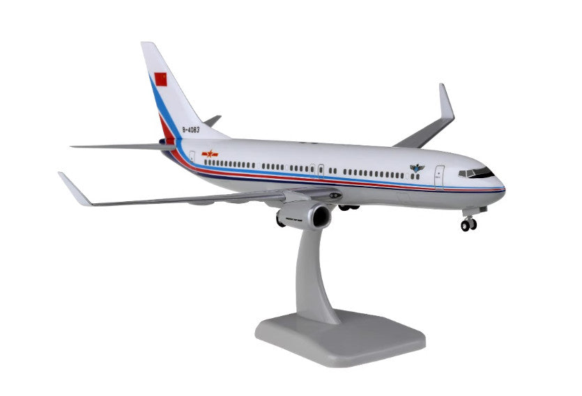 1:200 Hogan PLAAF BOEING 737-800 Plane Airplane ABS Plastic Aircraft Model