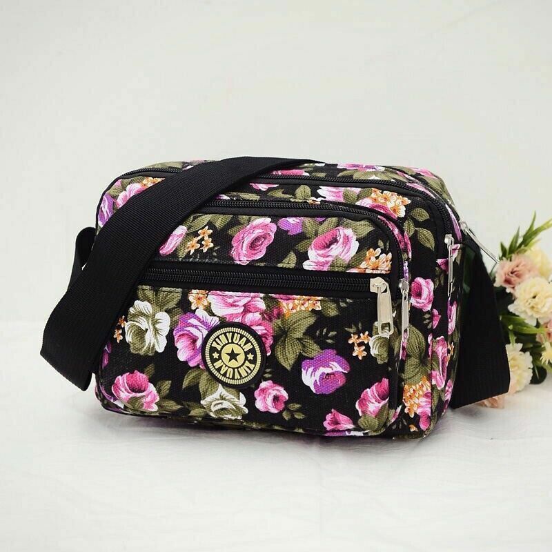 Women's Bag Source Elderly Cloth Bag Canvas Shoulder Bag Ladies Crossbody Bag