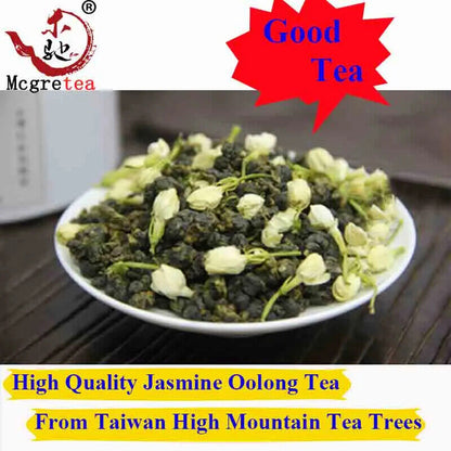 New Fresh Tea Taiwan High Mountain Jasmine Oolong Tea 250g Good Green Tea