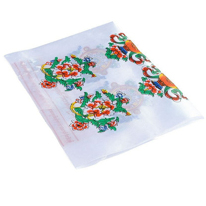 235cm 92" Traditional Khata Eight Auspicious Scarf Buddhist Supplies Decoration
