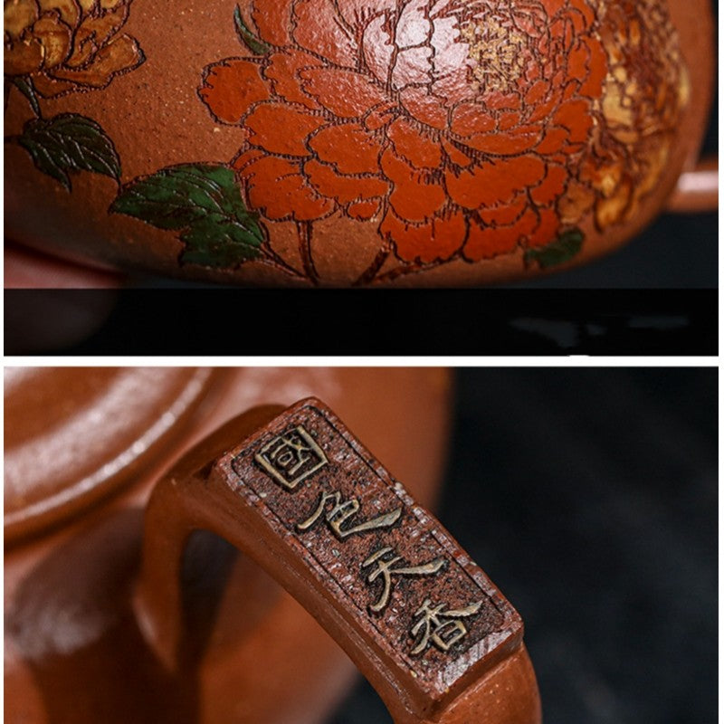 Yixing Original Jiangpo Clay Teapot "Peerless Beauty" Additive-Free Handmade Pot