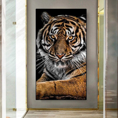 Animals Canvas Painting Tiger Canvas Wall Art Home Decor Posters Prints Pictures