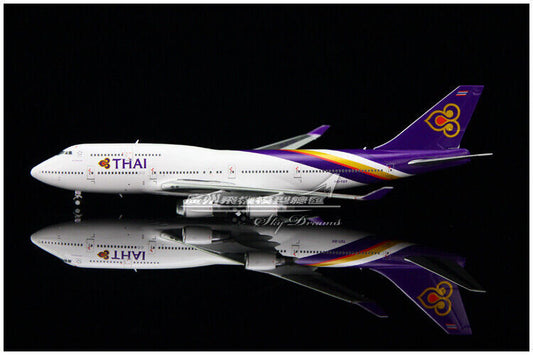 1:400 JC Wings THAI BOEING 747-400 Passenger Airplane Diecast Aircraft Model