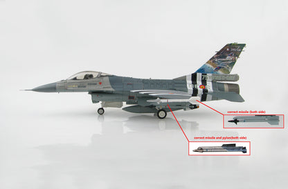 HM Lockheed F-16AM "75 Years D-Day"FA-124 349 Sqn. Belgian 1/72 diecast model