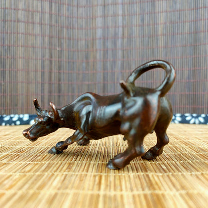 Chinese Zodiac Bull Ornament Tea Pet Bull Study Decorate