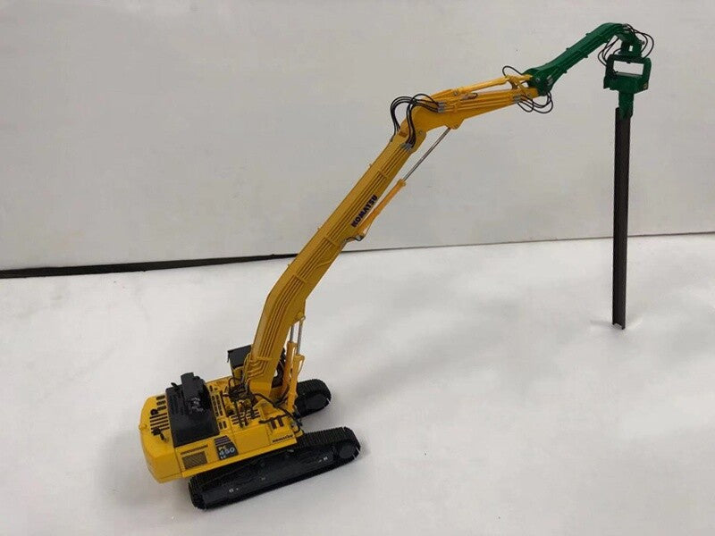 1:50 PC450LC-8 Excavator Contruct Piling Machine Metal Equipment Diecast Model