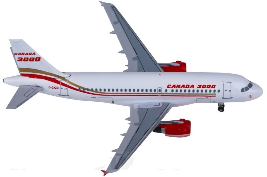 1:400 Aeroclassics CANADA 3000 AIRBUS A319 Passenger Airplane Diecast Model