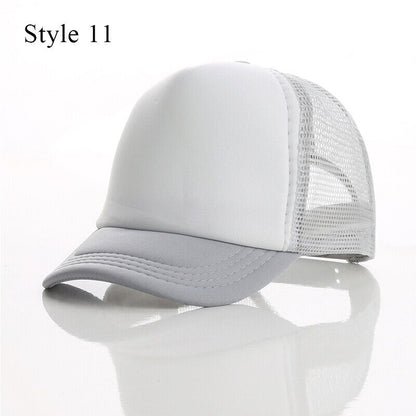 Parent-child Sun Hats Travel Soild Color Caps Baseball Caps Children Classic ⊹ ⊰