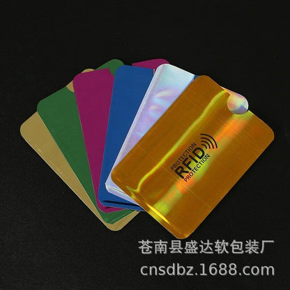 Credit Card Card Case Anti Rfid Bank Metal Card Holder Bag Holder Protector Card