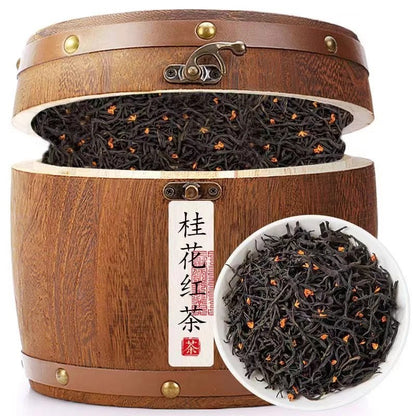 Natural Sweet-scented Osmanthus Black Tea China Dried Osmanthus Flower Tea 400g