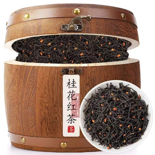 Natural Sweet-scented Osmanthus Black Tea China Dried Osmanthus Flower Tea 400g