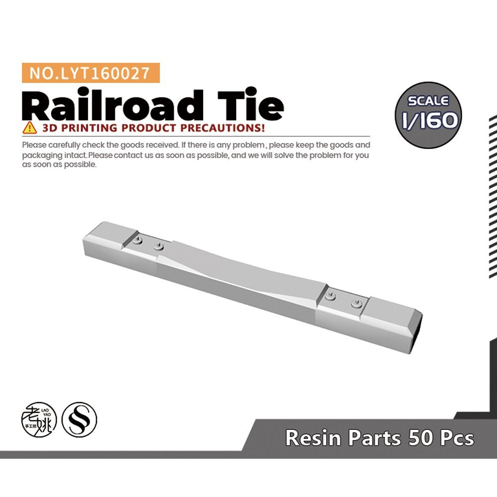 Yao's Studio LYT160027 1/160 Railroad Tie For Model Railroads Display
