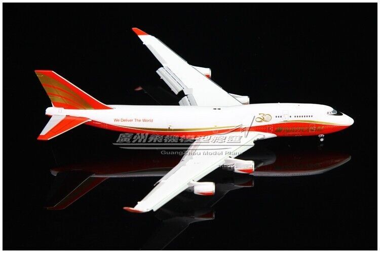1:400 JC Wings NATIONAL BOEING 747-400 Passenger Plane Flap Down Diecast Model