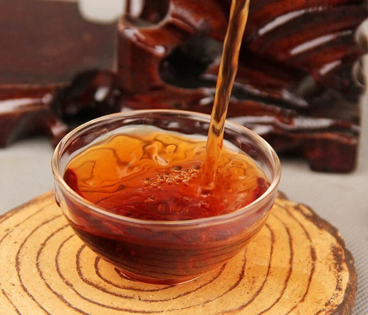 500g 2015 yr Red Rose Flower Flavor Mini Ripe Tuo Cake puer Pu'er Pu erh Tea