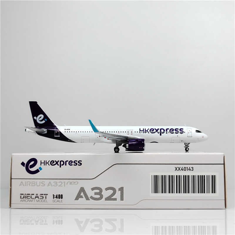 1:400 JC Wings HKEXPRESS AIRBUS A321neo Passenger Airplane Diecast Model